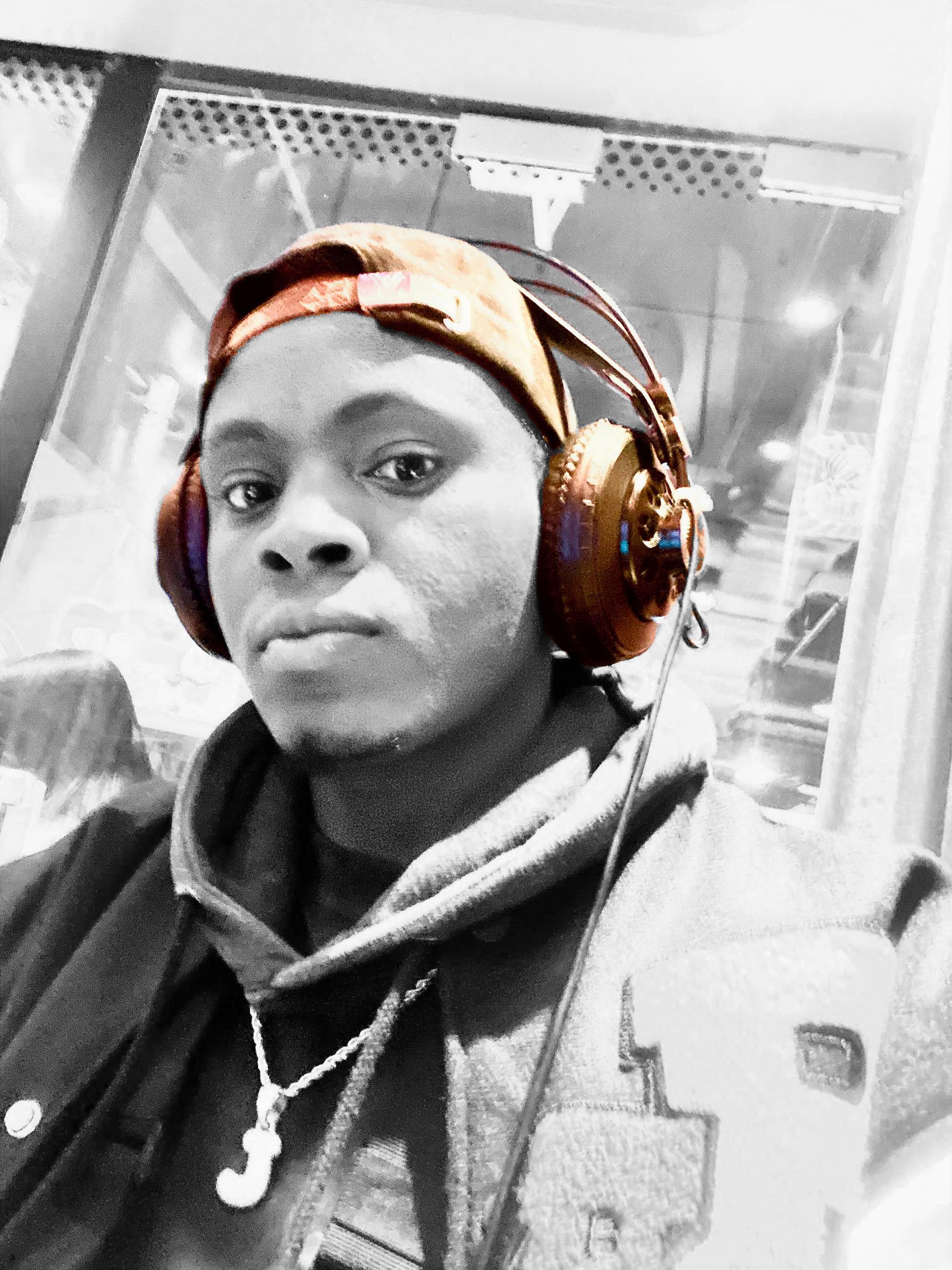 Jay-C Six in a recording studio